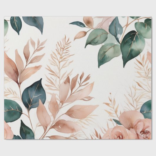 Naturgarten Geschenkpapier (Flach)