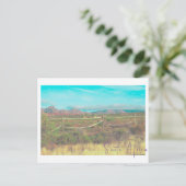 Naturgebirge Südafrika Gebiete Postkarte (Stehend Vorderseite)