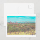 Naturgebirge Südafrika Gebiete Postkarte (Vorne/Hinten)