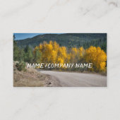 Naturgebirgslandschaft Visitenkarte (Vorderseite)