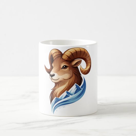 Naturgeist-Illustration Kaffeetasse (Mittel)