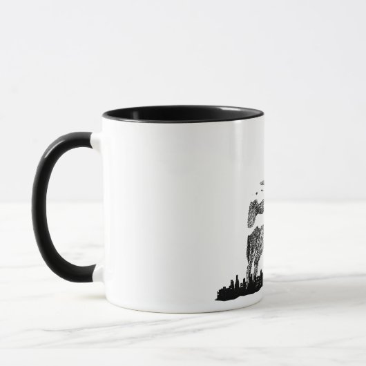 Naturgeist Tasse (Links)