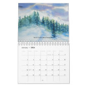 Naturgemälde und Fotos aus MHamiltonArt Kalender (Jan 2026)