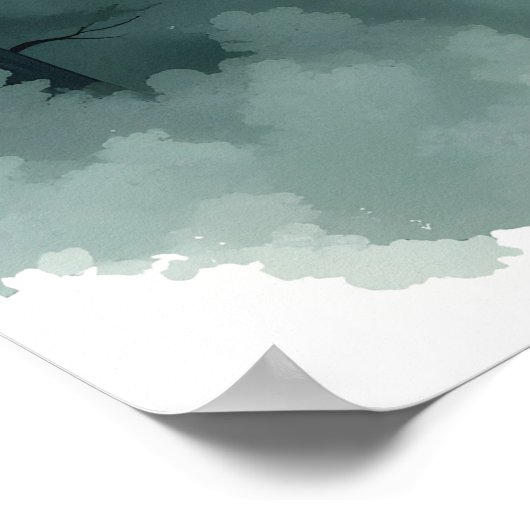 naturgemäß Inspiriert Poster (Ecke)