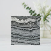 Naturgemein Schwarz-weißer Spitzenmarmor (Stehend Vorderseite)