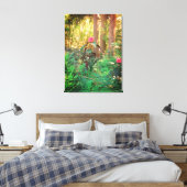 Naturgeschenke, gearbeitete Leinwand (Insitu (Schlafzimmer))