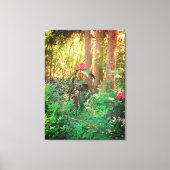 Naturgeschenke, gearbeitete Leinwand (Vorderseite)