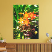 Naturgeschenke, gearbeitete Leinwand (Insitu (Wohnzimmer))