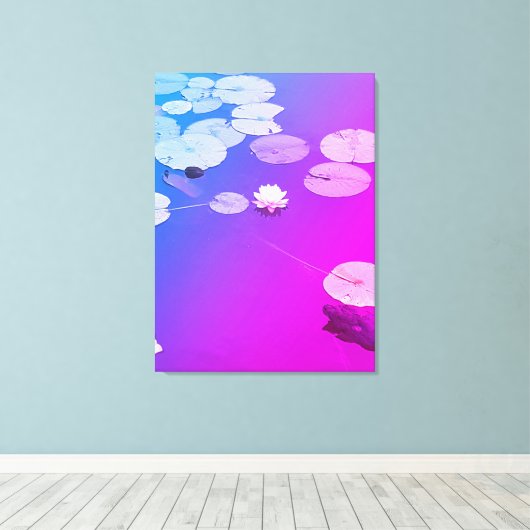 Naturgeschenke, gearbeitete Leinwand (Insitu (Holzboden))