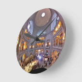 Naturgeschichte-Museum Smithsonian Runde Wanduhr (Winkel)