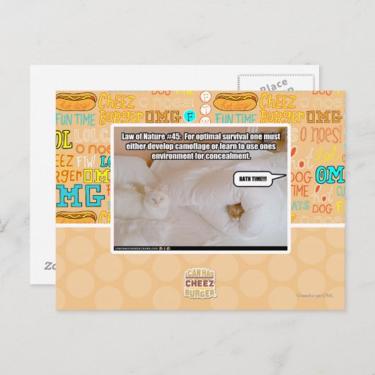 Naturgesetz #45 postkarte (Vorne/Hinten)