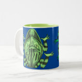 Naturgewehrte Reptilien Die Tasse des Toad Coffee (Vorderseite Links)