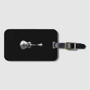 Naturgitarre Gepäckanhänger