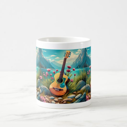 Naturgitarre Kaffeetasse (Mittel)