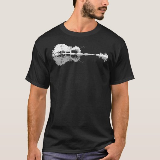 Naturgitarre Klassischer T - Shirt (Vorderseite)
