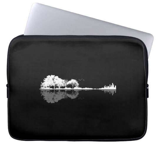 Naturgitarre Laptopschutzhülle (Vorderseite)