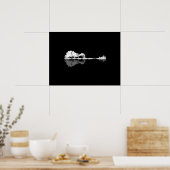 Naturgitarre Poster (Küche)