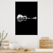 Naturgitarre Poster (Küche)