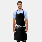 Naturgitarre Schürze (Getragen)