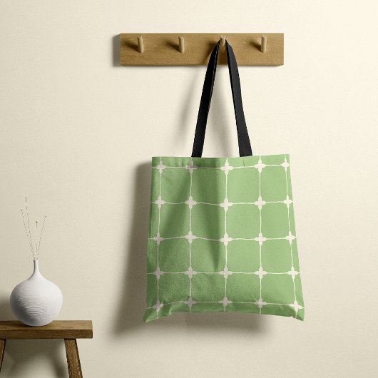 Naturgittergrün Tasche
