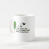 Naturgrafik Kaffeetasse (Vorderseite Links)