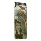 Naturgrandeur, Wildniskrämerei Thermosbecher (Nach rechts gedreht)