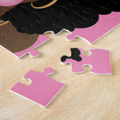 Naturhaar Schönheit, Poppen Bubblegum, Rosa Puzzle (Seite)