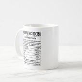 Naturheilkunde Ernährung Fakten 11oz Tasse (Vorderseite Links)
