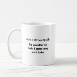 Naturheilkundler, ein großartiger Weg, um Geld zu Kaffeetasse