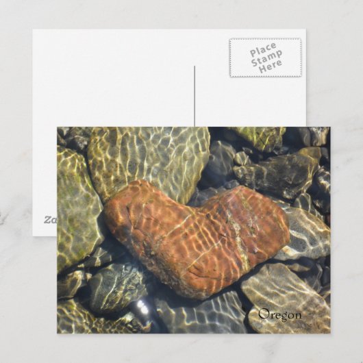 Naturherz Postkarte (Vorne/Hinten)