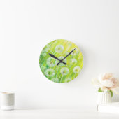 Naturhintergrund 2 runde wanduhr (Zuhause)