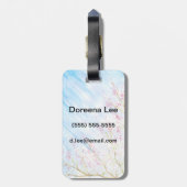 Naturhintergrund Gepäckanhänger (Rückseite vertikal)