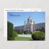 naturhistorisches Wien Postkarte (Vorne/Hinten)