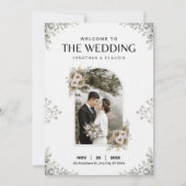 Naturhochzeit Einladung (Rückseite)