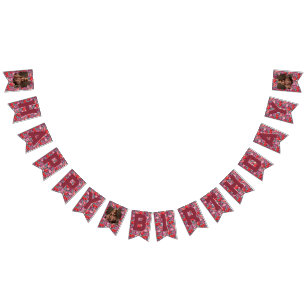Naturinspirierte Tulpen-Blumen-Party individuell Wimpelkette