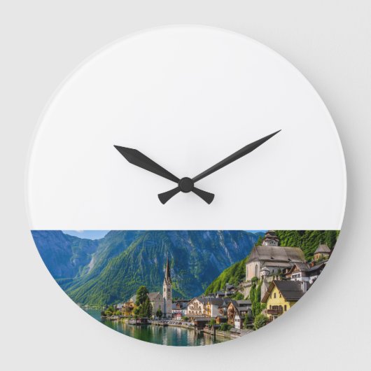 Naturinspirierte Wanduhr (Vorderseite)