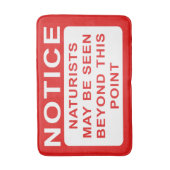 Naturist Badematte (Vorderseite Vertikal)