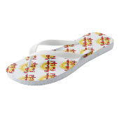 Naturist Badesandalen (Schrägansicht)