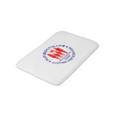 Naturist - Naturismus für das Leben Badematte (Schrägansicht)