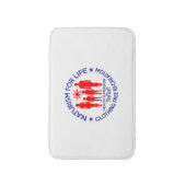 Naturist - Naturismus für das Leben Badematte (Vorderseite Vertikal)