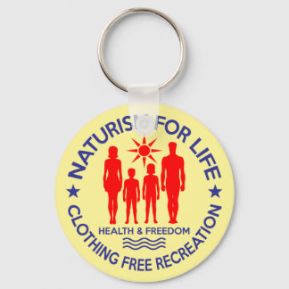 Naturist - Naturismus für das Leben Schlüsselanhänger