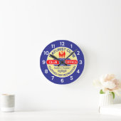 Naturist Runde Wanduhr (Zuhause)