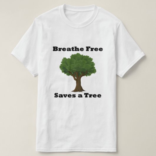 Naturist T-shirt "Saves the Earth" (Design vorne)