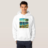 Naturisten am Strand Hoodie (Vorne ganz)