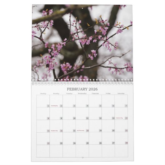 Naturkalender Kalender (Feb 2026)