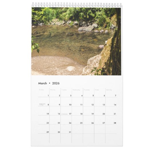 Naturkalender Kalender (Mär 2026)