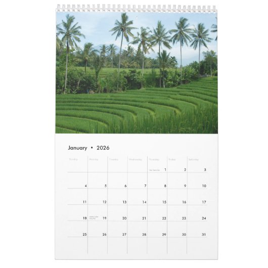 Naturkalender Kalender (Jan 2026)