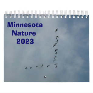 Naturkalender von Minnesota 2023 Kalender