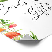 Naturkarten und Geschenke für Pilzholz Poster (Ecke)