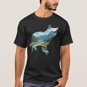 Naturkatze: Eine Mischung aus Grazie und Wildnis T-Shirt